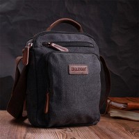 Мужская тканевая сумка через плечо Vintage 22237