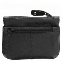 Кожаная ключница Visconti Polo cp-3 BLK