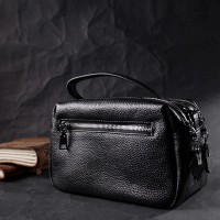 Молодежная женская кожаная сумка через плечо Vintage 22343 