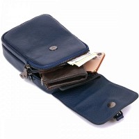 Мужская кожаная сумка через плечо Vintage 20694