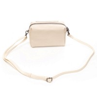 Женский молодежный кожаный клатч ALEX RAI 60072 white