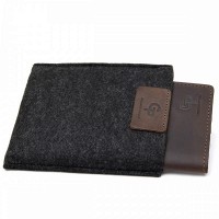 Кожаная обложка для паспорта GRANDE PELLE 11481 Коричневый