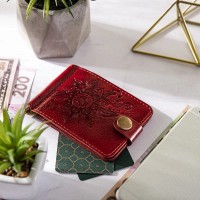 Зажим для купюр Hi Art «Mehendi Classic» MC-01 Crystal Red