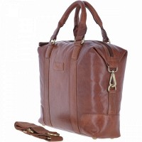 Мужская кожаная сумка через плечо Ashwood G34 HONEY