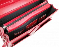 Женский портфель из эко кожи AMO SST02 красный