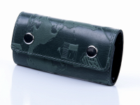 Ключница из кожи HiArt KH-05 Shabby Alga 7 wonders of the world