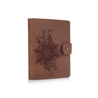 Кожаный картхолдер Hi Art «Mehendi Classic» CH-06 Shabby Cumaru