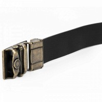 Мужской кожаный ремень автомат Vintage 20263