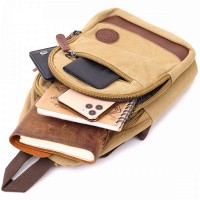 Мужской рюкзак из ткани Vintage 22178 