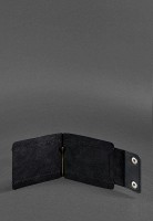 Кожаный зажим для купюр BlankNote 10.0 графит bn-pm-10-g-kr