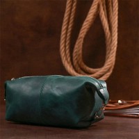 Кожаная косметичка Shvigel 16399 