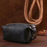 Кожаная косметичка Shvigel 16397 
