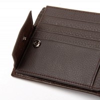 Мужской кожаный кошелек BE BRETTON 308L brown mix