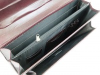 Женский портфель из эко кожи AMO SST09 бордовый