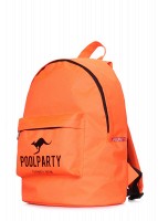 Женский текстильный рюкзак POOLPARTY backpack-oxford-orange