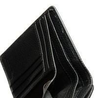 Женский кожаный кошелек Bright DR. BOND WS-31 black