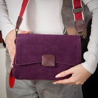 Женская замшевая сумка ALEX RAI 99115-1 red