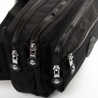 Женская сумка на пояс Jielshi ZT-019 black