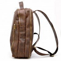 Кожаный коричневый рюкзак TARWA rc-3072-3md