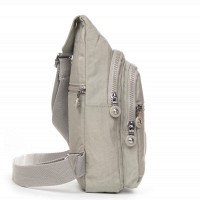 Женская тканевая сумка-слинг Jielshi AK-011 beige