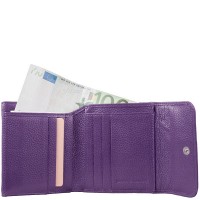 Женский кожаный кошелек SMITH CANOVA FUL-28611-purple