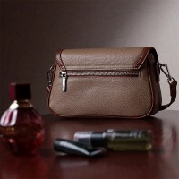 Молодежная женская кожаная сумка через плечо Vintage 22620 