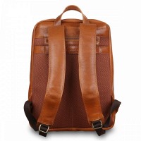 Мужской кожаный рюкзак Ashwood 8144 Tan (Рыжий)