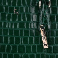 Женская кожаная сумка Ashwood C54 Green (Зеленый)