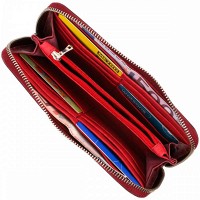 Кожаный женский кошелек ручной работы GRANDE PELLE 16796 