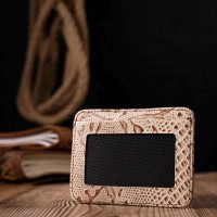 Женская визитница из натуральной кожи KARYA 20962