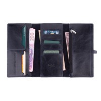 Портмоне из натуральной кожи Hi Art WP-08br Crystal Space