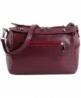 Женская бордовая сумка TRAUM 7218-11