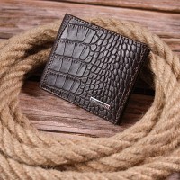 Мужской кожаный зажим для купюр KARYA 21405 