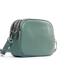 Женский молодежный кожаный клатч ALEX RAI 17006 blue