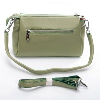 Женская кожаная сумка ALEX RAI 8721-9 green