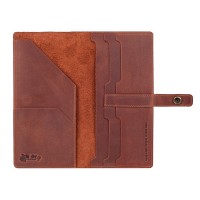 Тревел-кейс из кожи Hi Art TC-01 Shabby Сognac Mehendi Classic