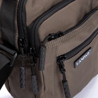 Сумка через плечо Lanpad A98222 brown мал