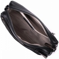 Молодежная женская кожаная сумка через плечо Vintage 22375 