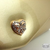 Женский клатч из кожзаменителя Rose Heart 103056