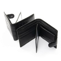 Кожаный мужской кошелек BRETTON 208-Y107 black