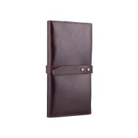 Портмоне из натуральной кожи Hi Art WP-08br Crystal Brown Silk