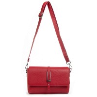 Женская кожаная молодежная сумка ALEX RAI 99121 red