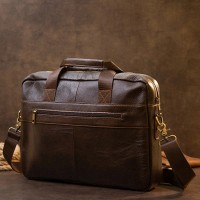 Мужская кожаная сумка Vintage 20453 