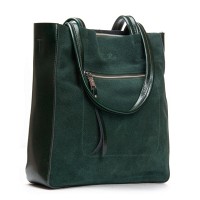 Женская замшевая сумка ALEX RAI 8773-220 green