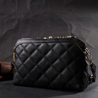 Молодежная женская кожаная сумка через плечо Vintage 22315 