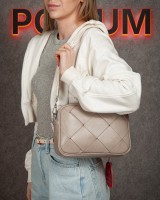 Женская кожаная сумка ALEX RAI 6616 khaki