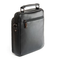Мужская кожаная сумка через плечо BRETTON 445-4 black
