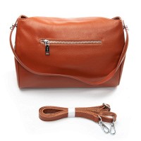 Женская кожаная сумка классическая ALEX RAI 91007-9 camel
