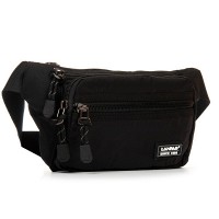 Мужская сумка на пояс Lanpad 82063 black