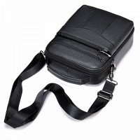 Мужская кожаная сумка через плечо Vintage 20345